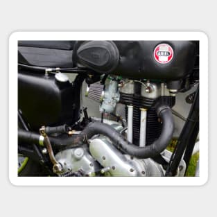 Ariel NG 350 wartime motorbike engine. Classic Motorcycles Magnet